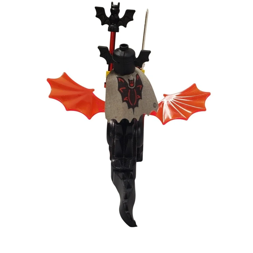 Lego Castle Fright Knights Basil the Bat Lord Minifigure with Black Dragon 6007